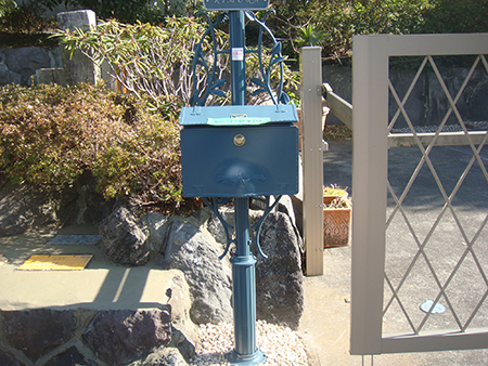 ポスト取付工事3